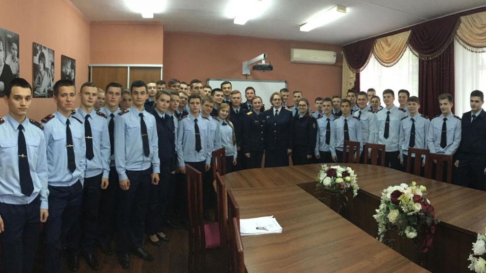 Урок безопасности провели с кадетами Ставрополя