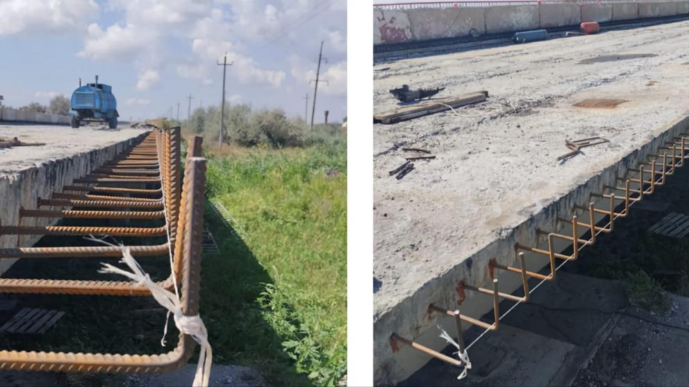 Ремонт моста через реку Большая Кугульта на Ставрополье выполнен на 60 процентов