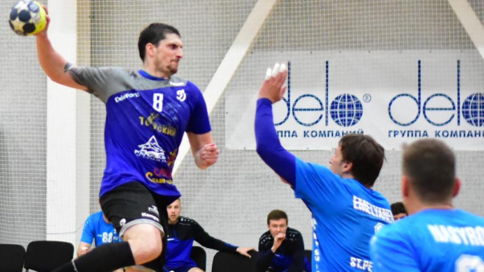 Ставропольские гандболисты «Динамо-Виктор» уступили питерцам в первом матче бронзовой серии в Будённовске