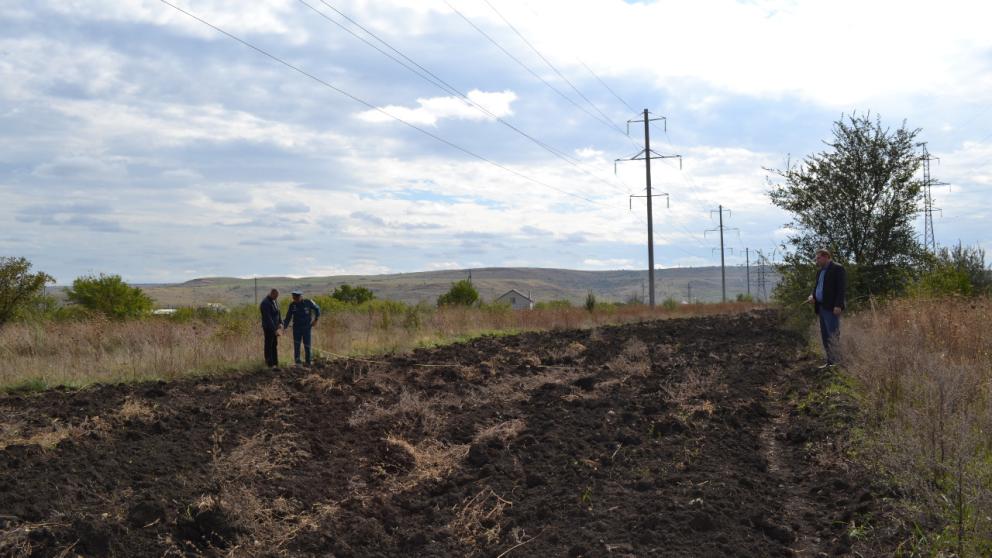 В Ставрополе провели третий этап противопожарной опашки
