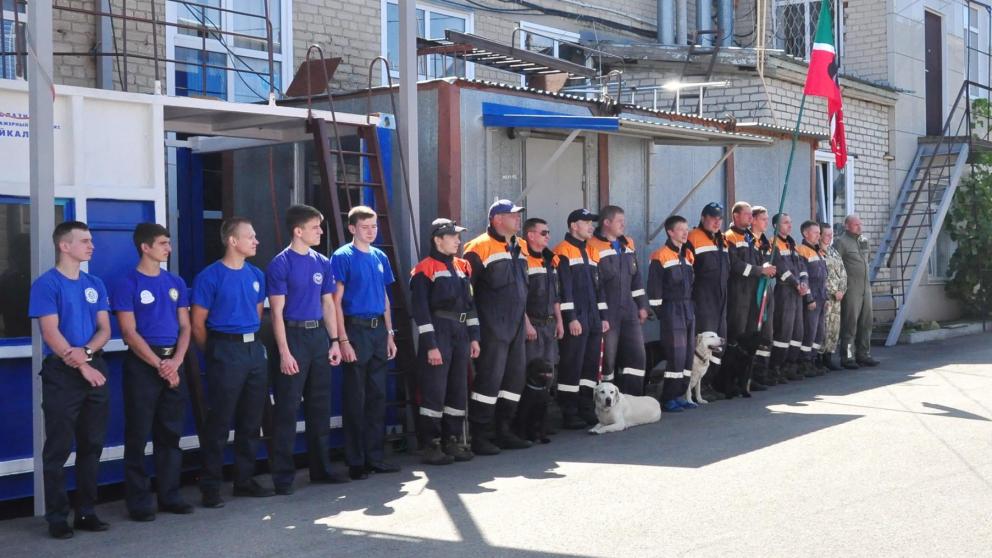 На Ставрополье тренируются кинологические расчеты МЧС России
