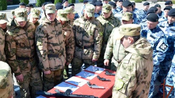 Экспонаты из зоны СВО пополнили музей Северо-Кавказского округа Росгвардии