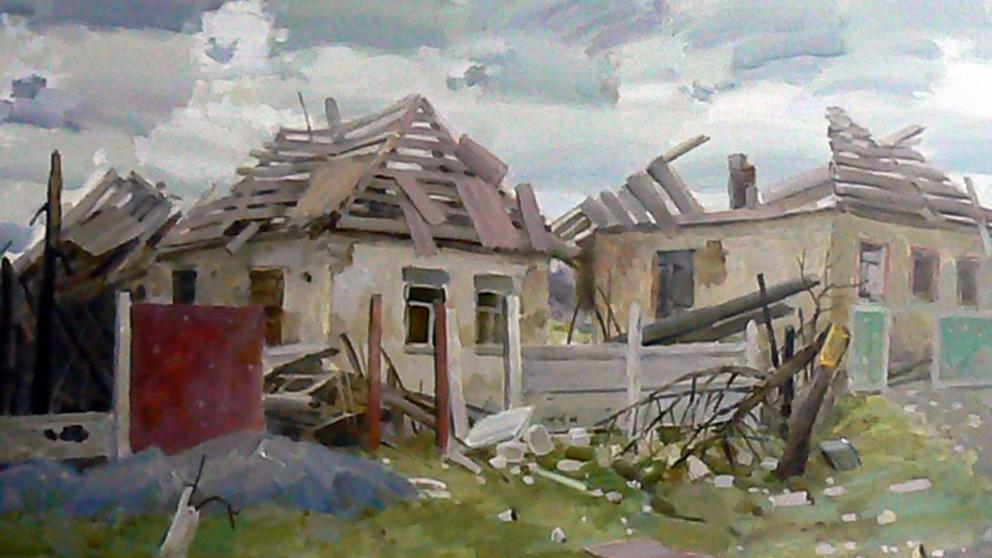 Донбасские встречи ставропольского художника Александра Гайденко