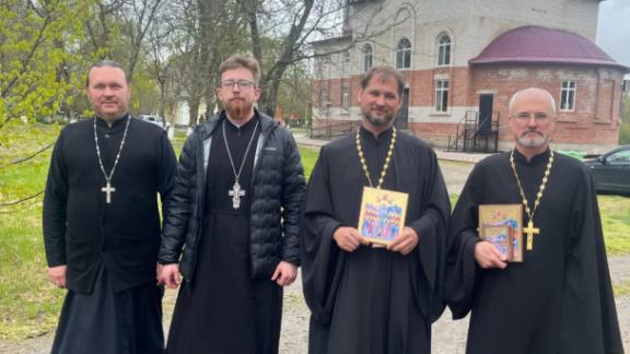 В храме села Курсавка прошло общее собрание духовенства 