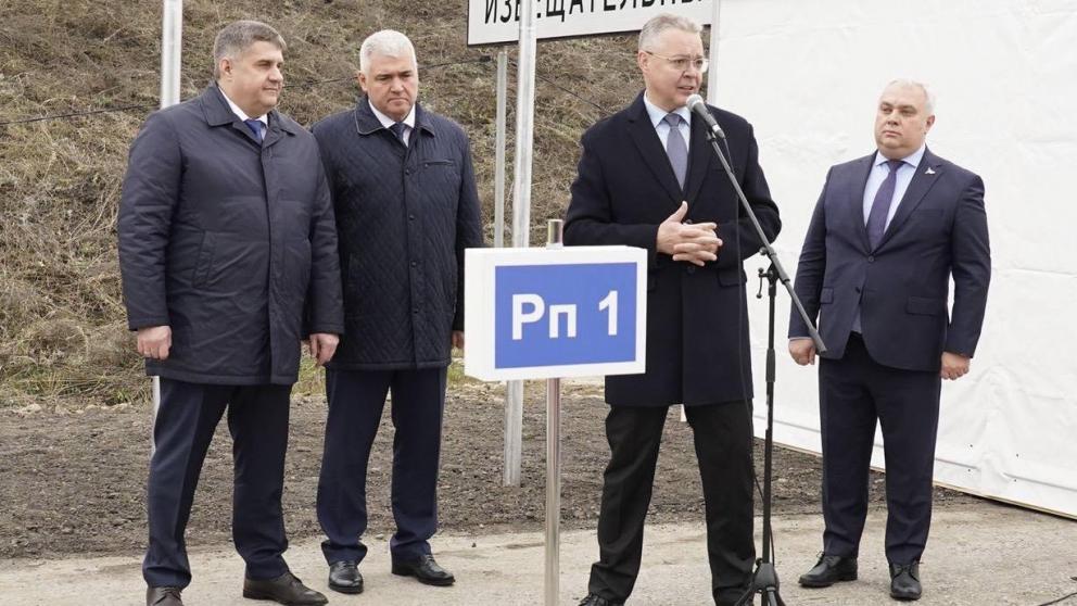 В Шпаковском округе участок трассы «Кавказ» расширят до четырех полос