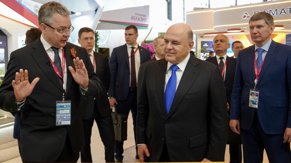 Владимир Владимиров представил Михаилу Мишустину стратегию развития Ставрополья