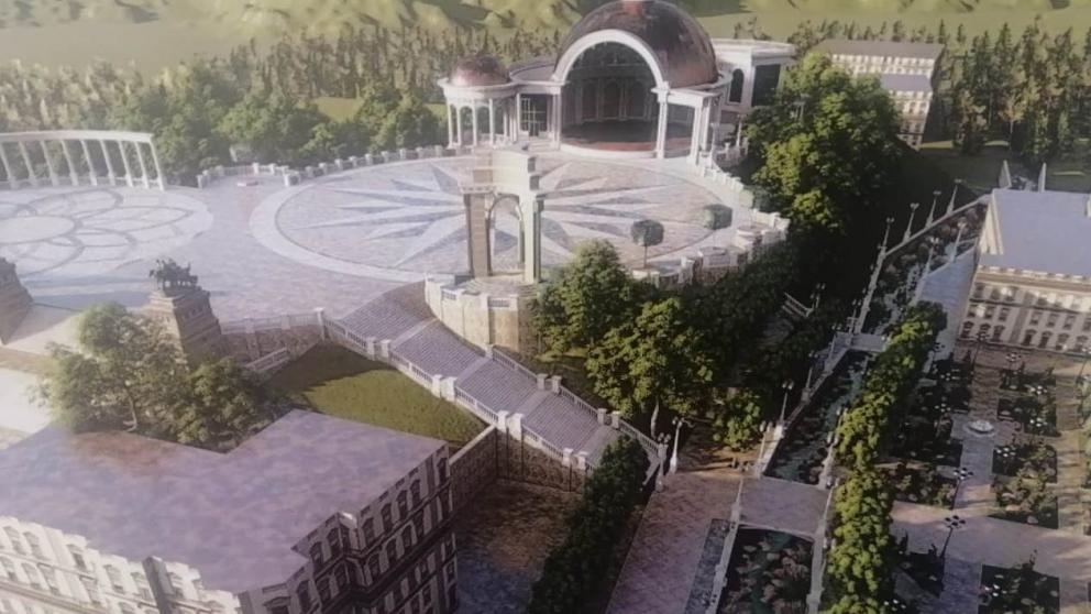 В Кисловодске построят городскую площадь размером более одного гектара