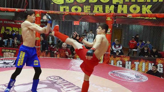 В Кисловодске бойцы СКФО сошлись в «свободном поединке» ММА