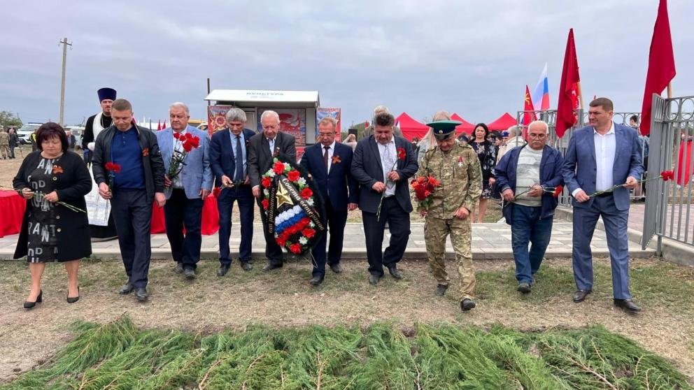 В ставропольской станице перезахоронили останки героев Великой Отечественной войны