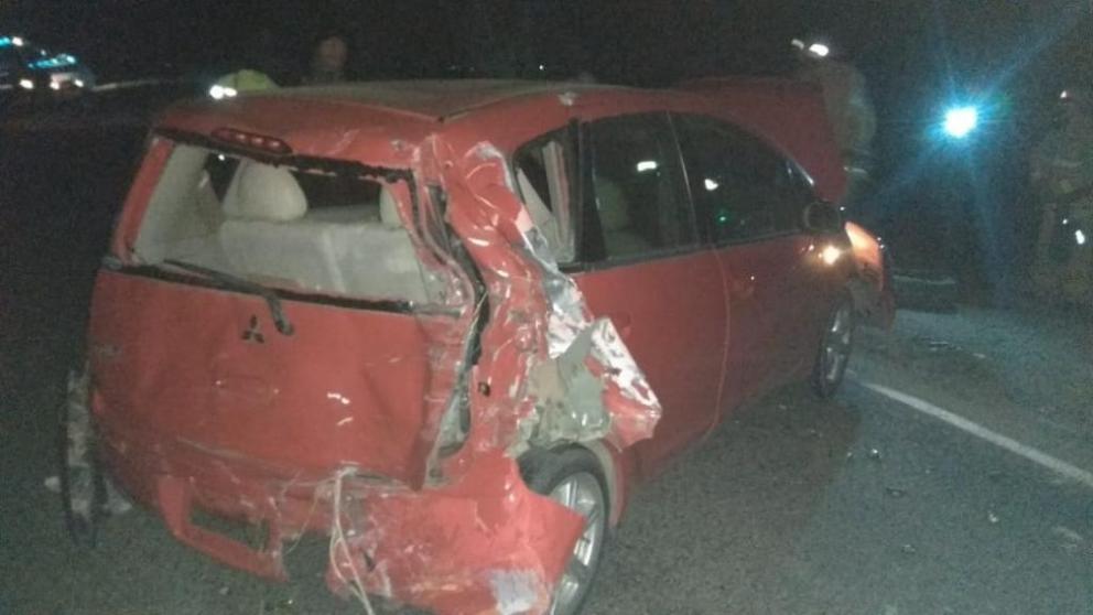 Сразу три «Mitsubishi» столкнулись на трассе в Левокумском районе