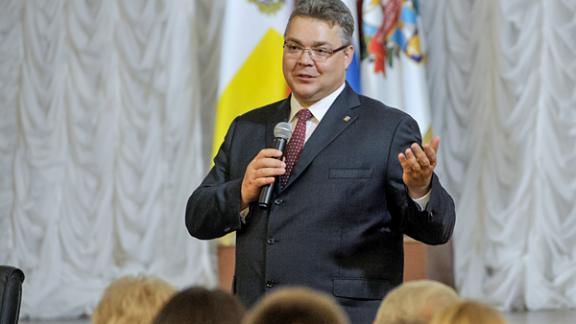 Губернатор Владимиров встретился со студентами трёх ставропольских вузов