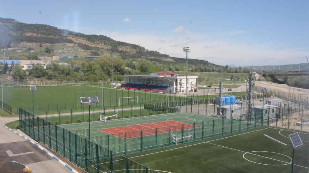 Новый физкультурно-оздоровительный комплекс в Кисловодске оснащают инвентарём