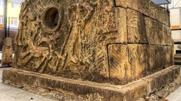 В Ставропольском краевом музее демонстрируется погребальный Кяфарский мавзолей