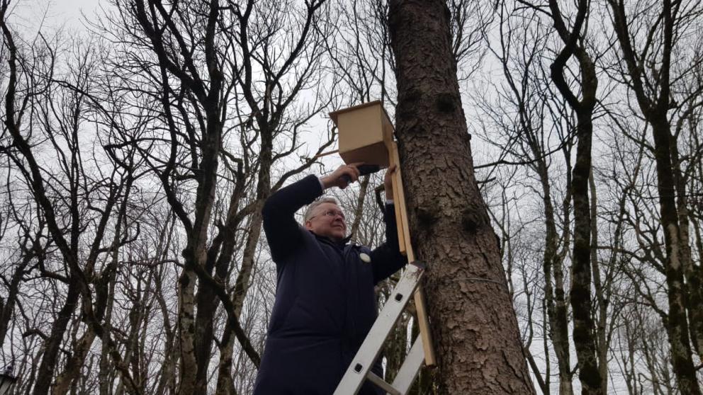 Глава Ставрополья присоединился к акции «Новоселье для пернатых» в Железноводске