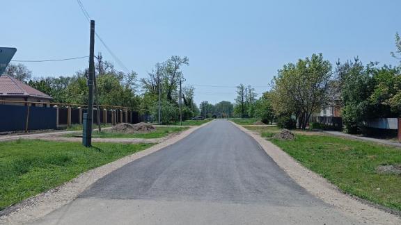 В посёлке Светлом обновили дорогу