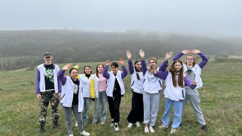 В Андроповском округе Ставрополья волонтёры ознакомились с достопримечательностями родных мест