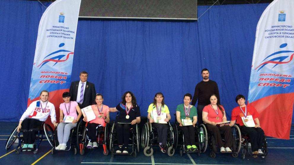 Ставропольские парабадминтонистки отличились в Саратове