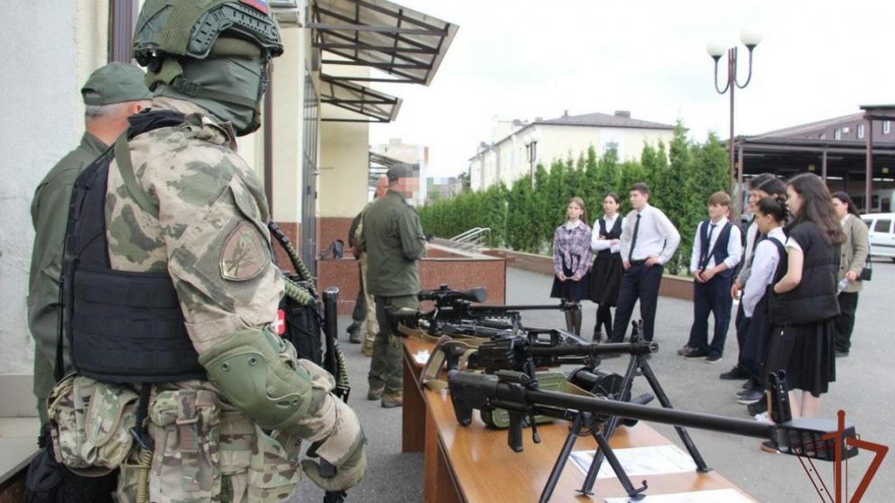 Росгвардия проводит на Северном Кавказе патриотические мероприятия