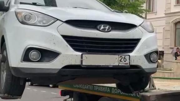 В Железноводске в усиленном режиме работают эвакуаторы