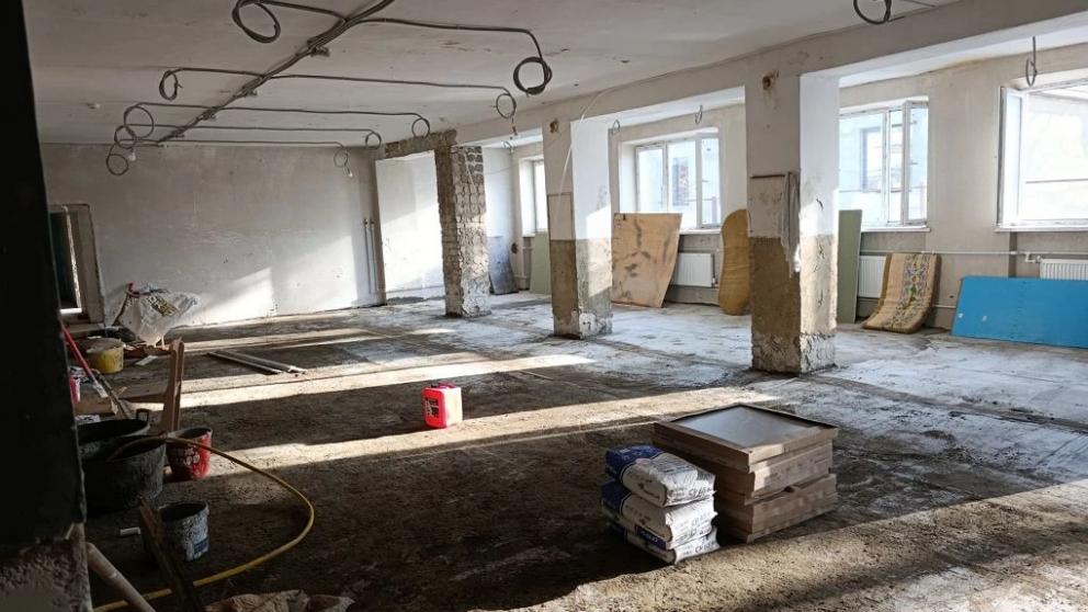 В селе Татарка на Ставрополье идёт капремонт Дома культуры