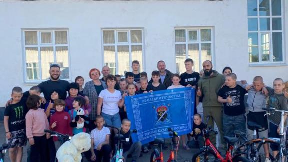 Жители Ставрополья передали подарки воспитанникам детского дома в Херсонской области