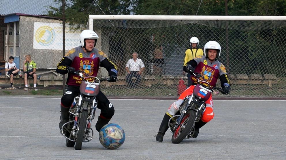 Мотоболисты ипатовского «Колоса» одержали девятую победу в чемпионате страны