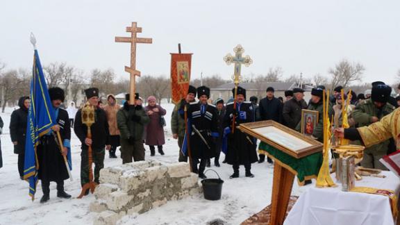 В селе Серафимовском возрождается храм
