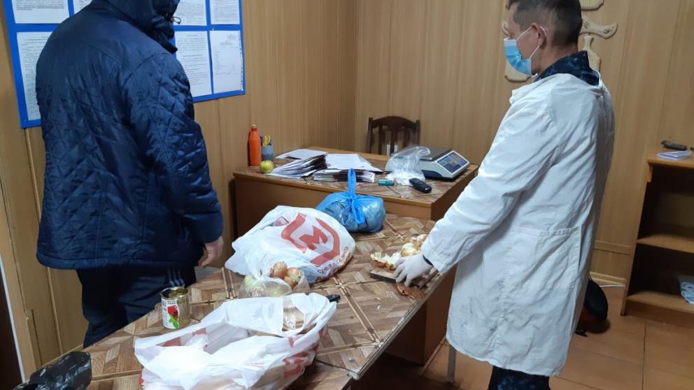 В колонию на Ставрополье пытались передать наркотики в луке