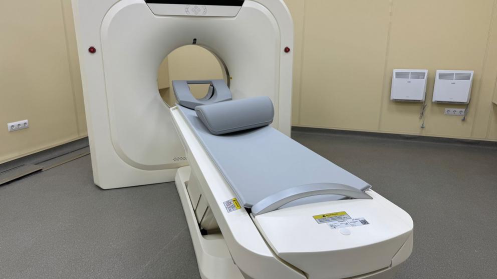 В Кировской районной больнице появился компьютерный томограф