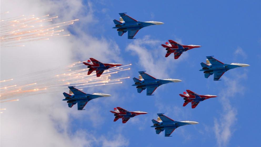 21 сентября впервые над Ставрополем в 12:30 совершат пролёт «Стрижи»