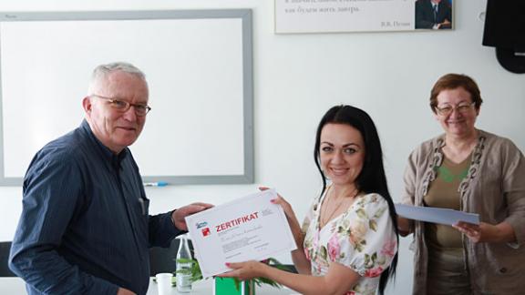 Профессор из Германии Хорст Петткер выступил перед студентами СКФУ