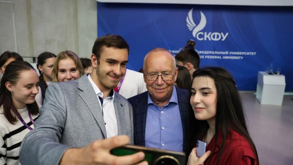Юрий Вяземский встретился со студентами СКФУ