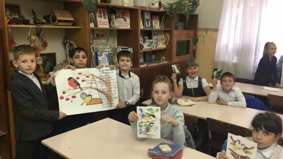 Кисловодские юннаты призывают позаботиться о птицах