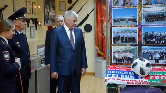 Глава МВД РФ В. Колокольцев побывал в университете и изоляторе на Ставрополье