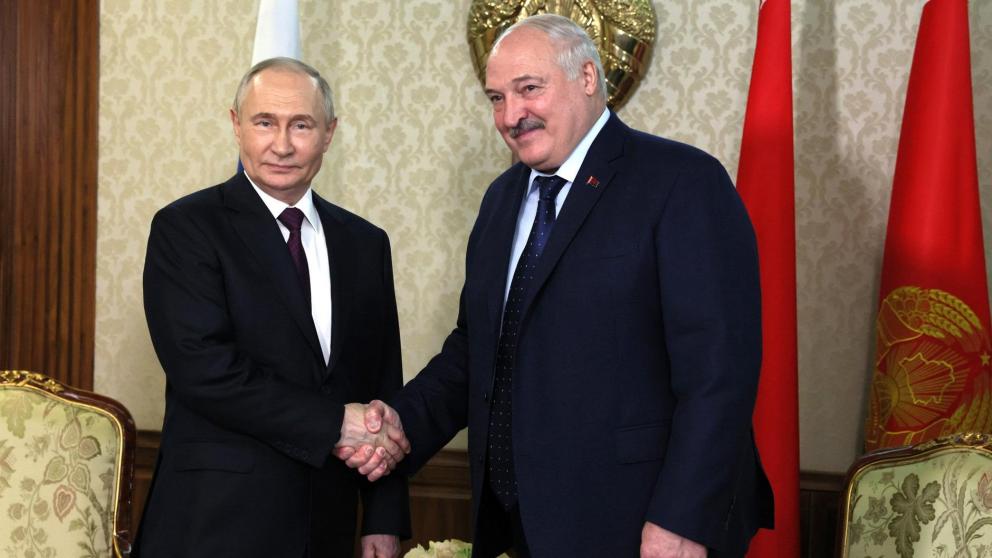 Владимир Путин посетил Минск