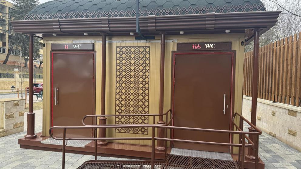 6 новых модульных санузлов установили в Кисловодске