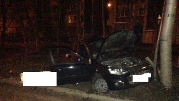 В Ставрополе погиб 20-летний водитель «Лады Калины», вылетевший на опору ЛЭП