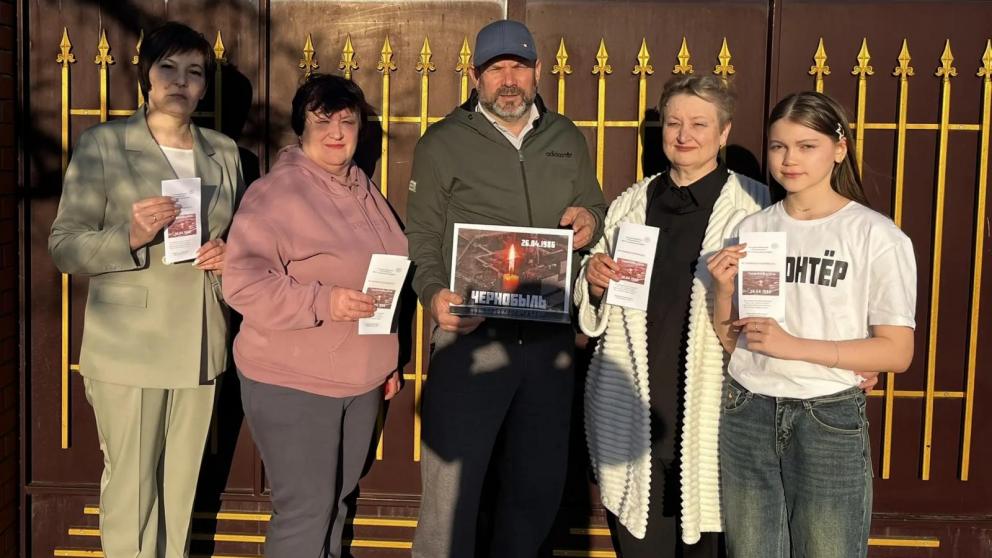 Апанасенковский округ вспоминает годовщину аварии на Чернобыльской АЭС