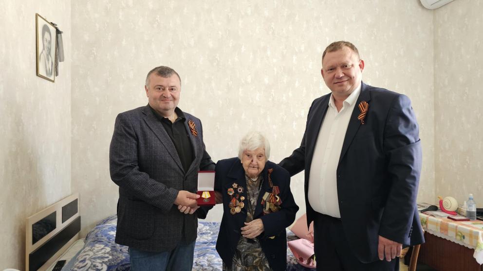 В Предгорье поздравили ветерана Великой Отечественной войны