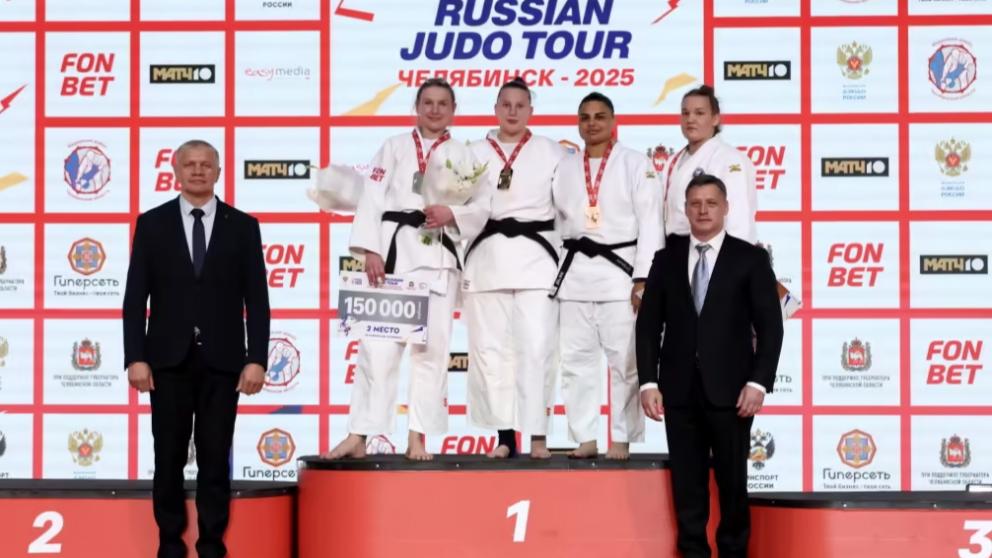 Ставропольские дзюдоисты получили медали в Челябинске