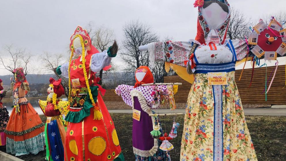 Жители Железноводска проводили зиму «Хороводом Маслениц»