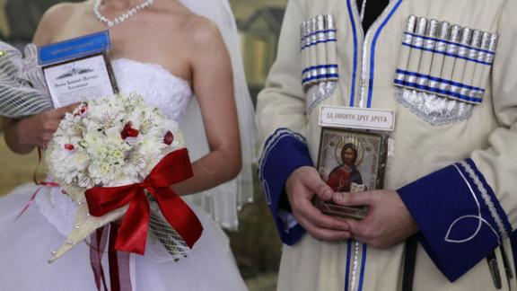 На Ставрополье увеличилось количество молодоженов