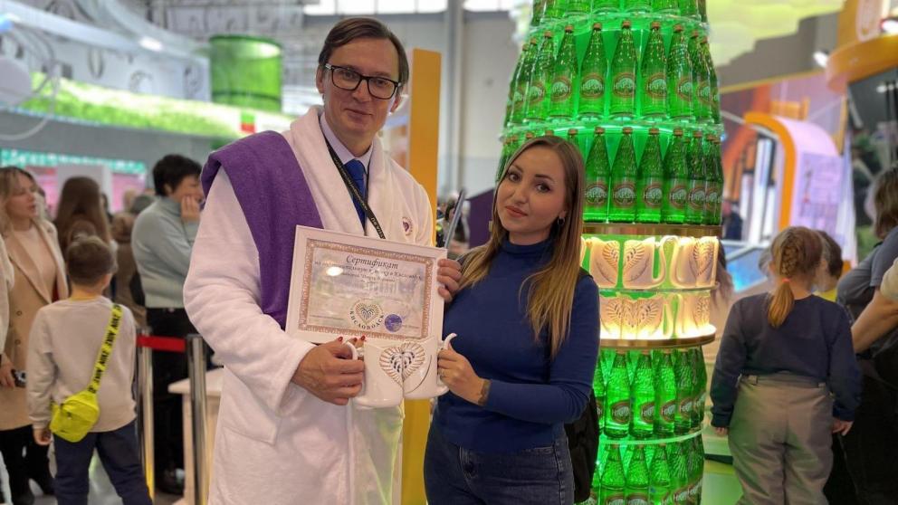 Путёвки в кисловодские санатории раздавали гостям выставки в Москве