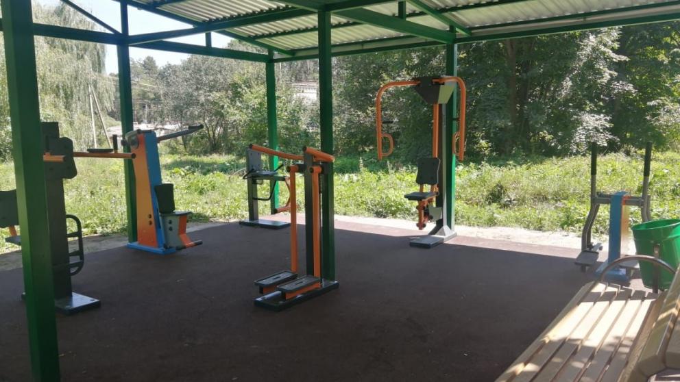 Новая детская спортплощадка появилась в поселке Ставропольского края