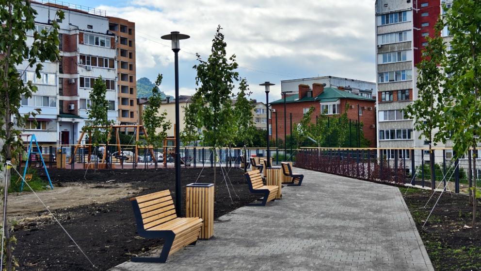 На Ставрополье по нацпроекту завершили пять объектов благоустройства