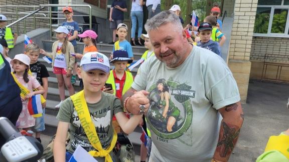 Ставропольские байкеры и автоинспекторы провели мастер-класс для школьников