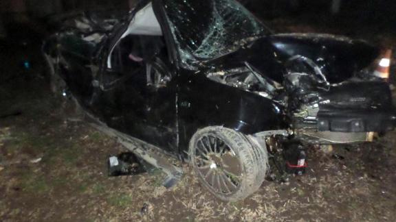 Лихач на «Гранте» слетел с трассы в Курском районе и отправил пассажиров в больницу