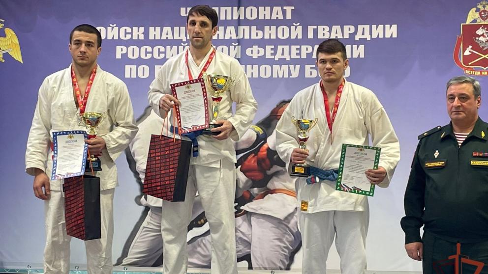 Росгвардейцы СКФО успешно выступили на чемпионате по рукопашному бою