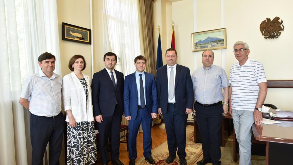 СКФУ развивает гуманитарные и научные проекты с университетами Армении