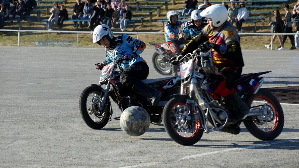 Мотоболисты ипатовского «Колоса» одержали две победы в Краснодарском крае